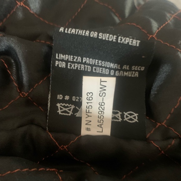 Vtg Wilson’s Leather/Chase Auth NASCAR Tony Stewart #20 Race Bomber Jacket Large - Picture 7 of 13